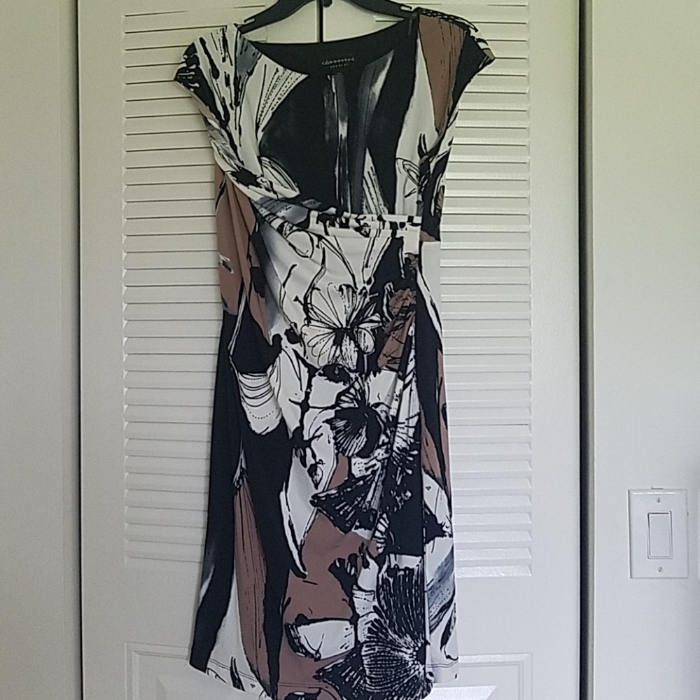 Pretty Neutral-toned Dress - Picture 3 of 3